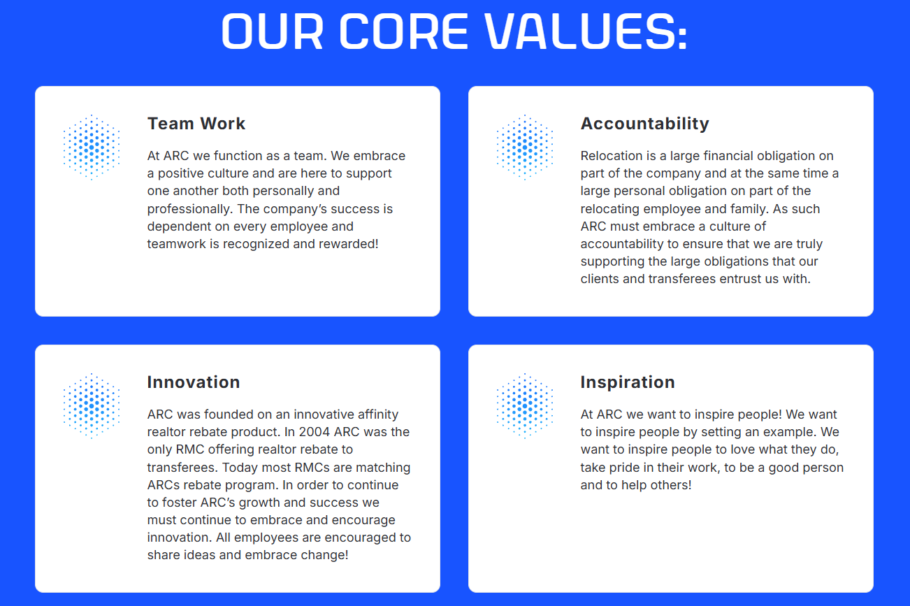 arc core values