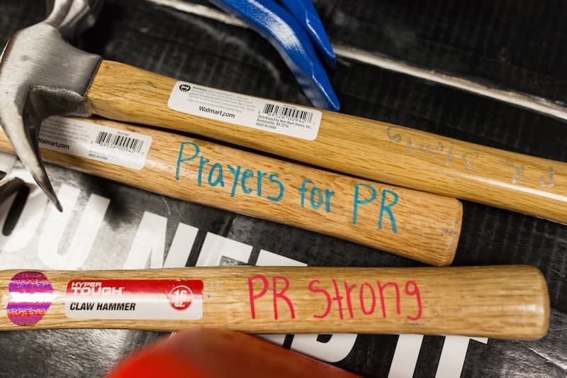 Stay Strong Puerto Rico Hammers