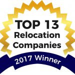 Bakers Dozen Relocation Company Award Winner 2017