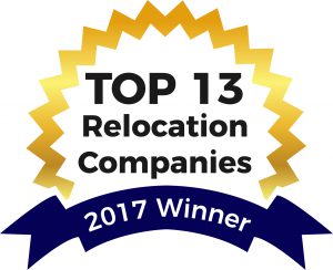 Bakers Dozen Relocation Company Award Winner 2017