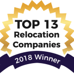 Bakers Dozen Relocation Company Award Winner 2018