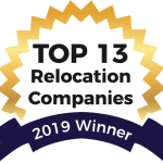 Bakers Dozen Relocation Company Award Winner 2019
