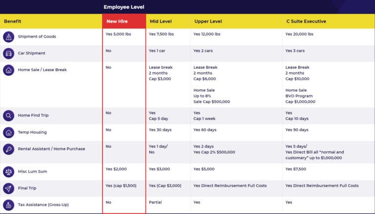 Relocation Policy Samples 2024 Examples DFY Service   Relocation Policy Benchmarking1 768x440 