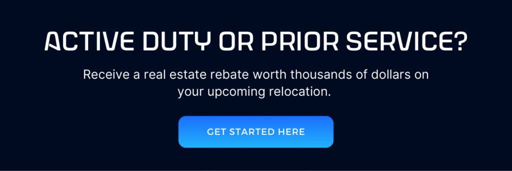Military Relocation Real Estate Rebate